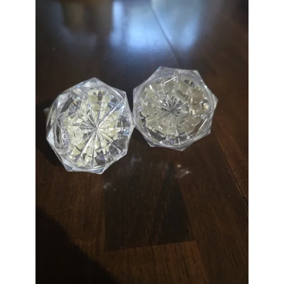Pair GE Snowflake Shape Night Light Clear w Wall Plug In General Electric - Picture 5 of 5